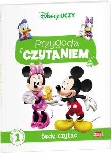 Disney Uczy. Przygoda z Czytaniem. Myszka Miki. Będę czytać