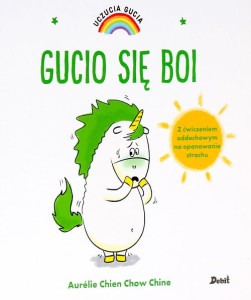 Uczucia Gucia. Gucio się boi