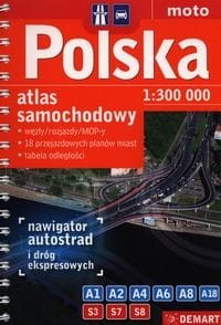 Polska. Atlas samochodowy 1:300 000
