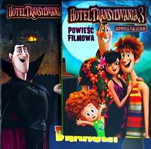 PAKIET: Hotel Transylwania 3. Powieść filmowa + Hotel Transylwania. Witaj w zamku Drakuli!
