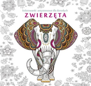 Zwierzęta kolorowanki antystresowe dla dorosłych