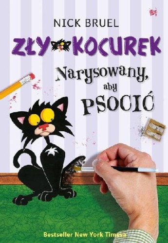 Zły Kocurek. Narysowany aby psocić