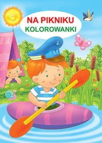 Kolorowanka. Na pikniku