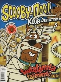 Scooby-Doo! Klub detektywa (3) Świątynia tajemnic (+ naklejki) (Delikatnie uszkodzone)