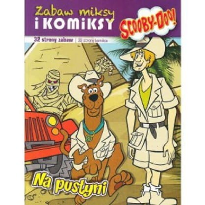 Scooby-Doo! Zabaw miksy i komiksy (1) Na pustyni (LEKKO USZKODZONE)