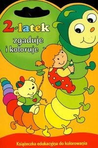 2-latek zgaduje i koloruje
