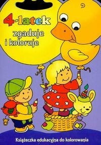 4-latek zgaduje i koloruje