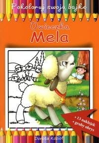 Owieczka Mela Pokoloruj swoją bajkę