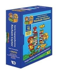 Kocham Czytać seria logopedyczna (PAKIET) 18 zeszytów (1-18)