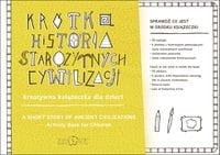 Krótka historia starożytnych cywilizacji kreatywna książeczka dla dzieci