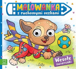 Malowanka z ruchomymi oczkami Wesołe zwierzaki