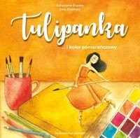 Tulipanka i kolor pomarańczowy