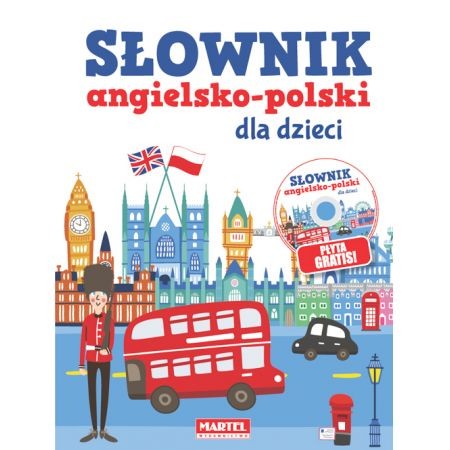 Słownik dla dzieci angielsko-polski + CD