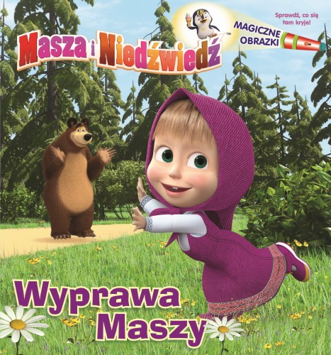 Masza i Niedźwiedź Magiczne obrazki Wyprawa Maszy