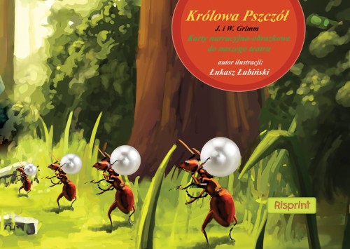 "Królowa Pszczół" książka kamishibai