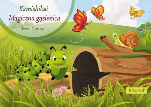 "Magiczna gąsienica" książka kamishibai