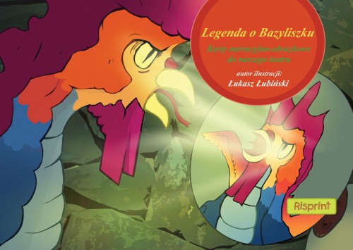 " Legenda o Bazyliszku " książka kamishibai