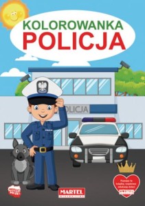 Kolorowanka. Policja