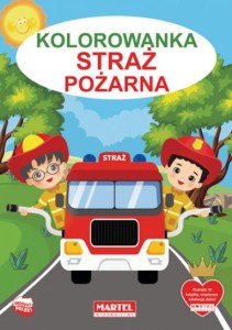Kolorowanka. Straż pożarna