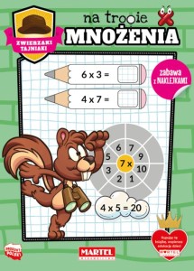 Zwierzaki tajniaki na tropie mnożenia (+ naklejki)