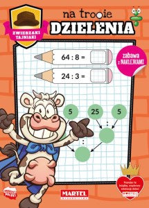 Zwierzaki tajniaki na tropie dzielenia (+ naklejki)