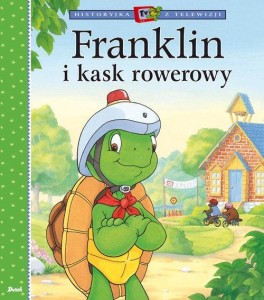 Historyjka z telewizji. Franklin i kask rowerowy