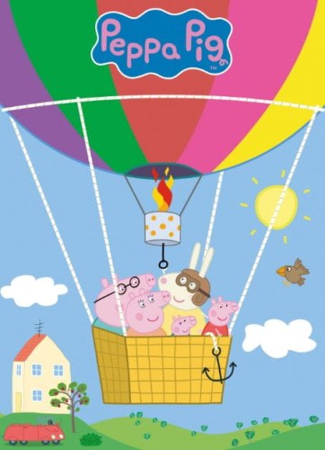 Peppa Pig (na okładce balon)