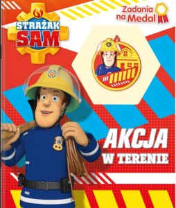 Strażak Sam. Zadania na medal. Akcja w terenie (+ medal)