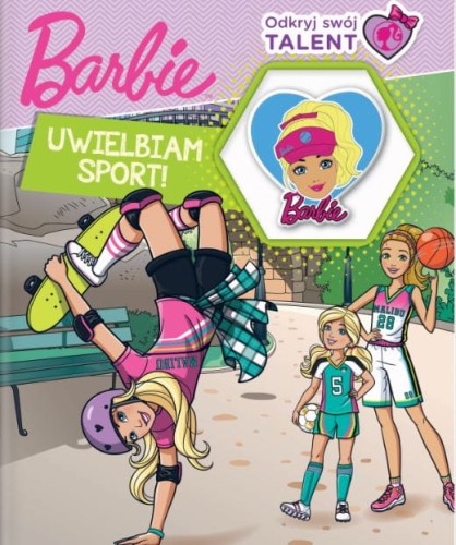 Barbie. Odkryj swój talent. Uwielbiam sport! (+ medal)