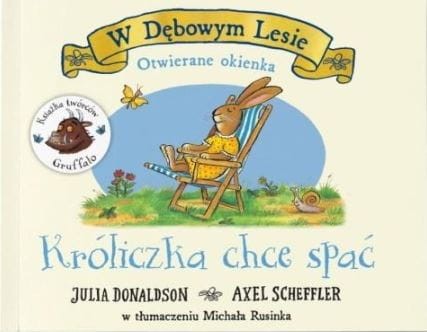 W Dębowym Lesie. Króliczka chce spać (otwierane okienka)