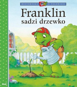 Historyjka z telewizji. Franklin sadzi drzewko