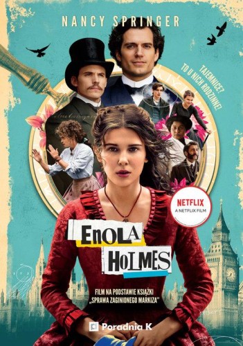 Enola Holmes. Sprawa zaginionego Markiza (okładka filmowa)