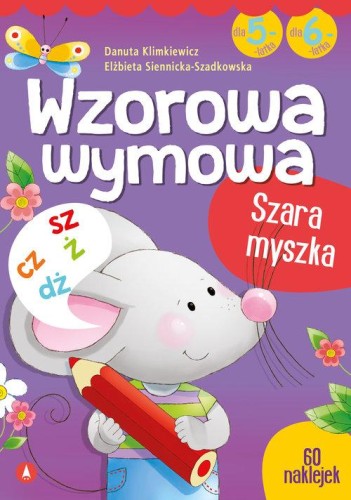 Wzorowa wymowa dla 5- i 6-latków (60 naklejek)