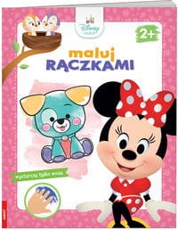 Disney Maluch. Maluj rączkami. Minnie (malowanka wodna).
