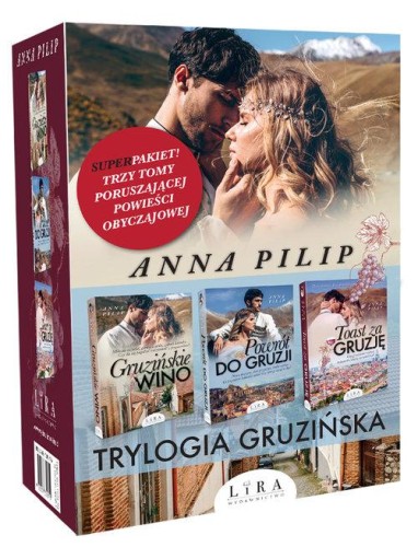 PAKIET Trylogia gruzińska (Gruzińskie wino/ Powrót do Gruzji/ Toast za Gruzję)