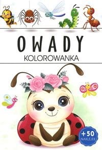 Kolorowanka Owady (z naklejkami)
