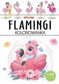Kolorowanka Flamingi (z naklejkami)