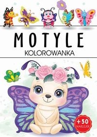 Kolorowanka Motyle (z naklejkami)