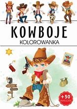 Kolorowanka Kowboje (z naklejkami)