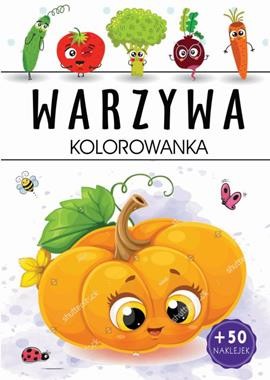 Kolorowanka Warzywa (z naklejkami)