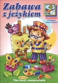 Zabawa z jeżykiem (+ 32 naklejki)