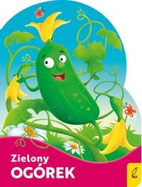 Zielony ogórek Wykrojnik