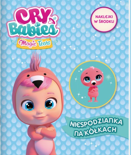 Cry Babies Magic Tears. Niespodzianka na kółkach (naklejki w środku)