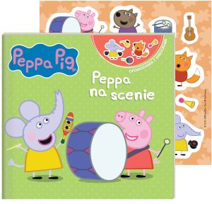 Peppa Pig. Opowiadania z naklejkami. Peppa na scenie