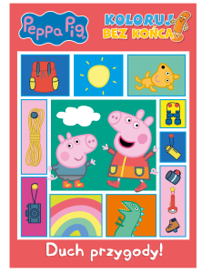 Świnka Peppa. Chrum... Chrum... Na farmie (w środku naklejki)