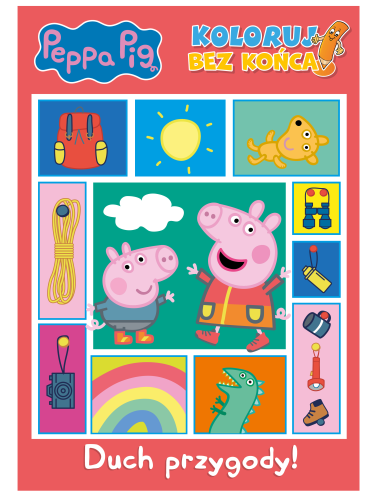 Świnka Peppa. Chrum... Chrum... Na farmie (w środku naklejki)