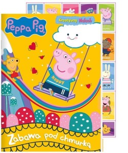 Peppa Pig. Kreatywny maluch. Zabawa pod chmurką! (w środku naklejki)