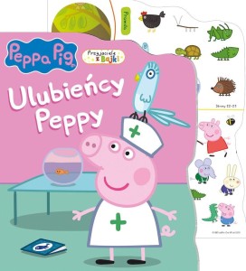 Peppa Pig. Przyjaciele z bajki 12. Ulubieńcy Peppy (w środku naklejki)