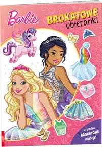 Barbie. Brokatowe ubieranki