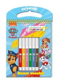 Psi Patrol. Ulubione kolorowanki Razem weselej
